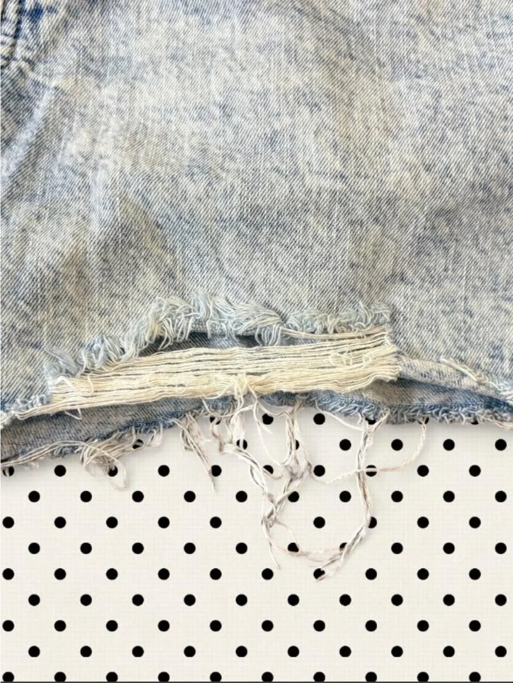zumiez empire  Light Blue Acid-Wash Denim Cutoff Shorts